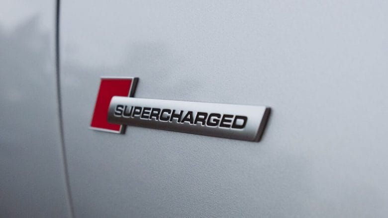 Supercharged sticker