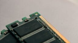green RAM stick