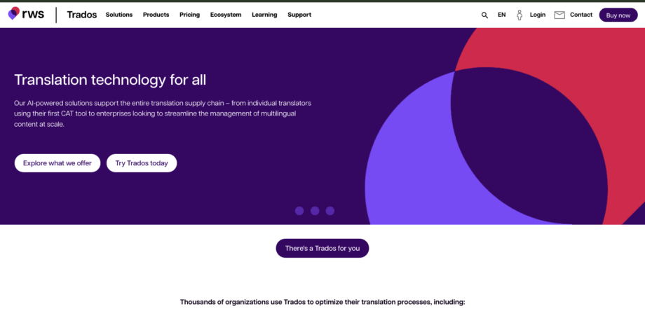 RWS Trados Studio