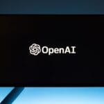 the open ai logo is displayed on a computer screen