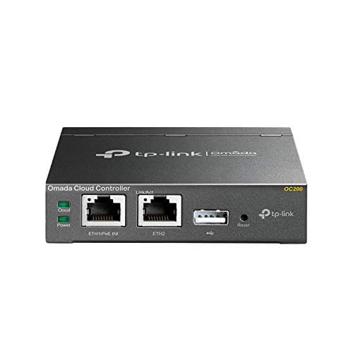 TP-Link Omada Hardware Controller | SDN Integrated | PoE Powered | Manage Up to 100 Devices | Easy & Intelligent Network Monitor & Maintenance | Cloud Access & Omada App (OC200)