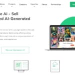 Screenshot of the Printbox website showing Masterpiece AI for selling personalized AI-generated products, with demo booking options.